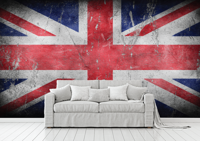 British Flag Wall Mural