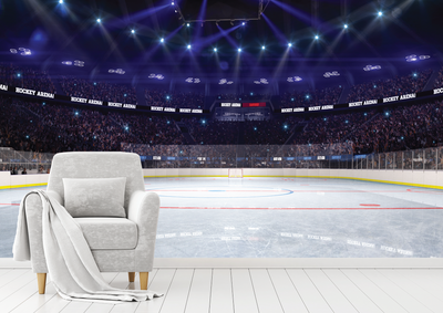 Hockey Arena Wall Mural Canada