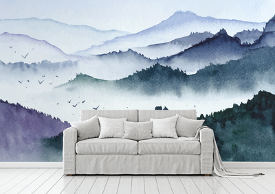 Water Color Wall Mural Canada